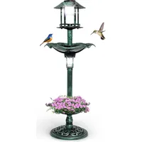 Costway Vogeltränke 43 x 110 cm Grün