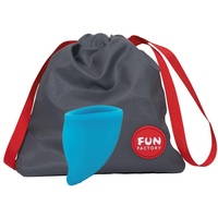 FUN FACTORY Menstruationstasse FUN CUP Made in Germany – Menstrual Cup klein(Size A) für leichtere Tage, bequem, hygienisch & verlässlich – 100% medizinisches Silikon