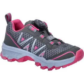 CMP Kinder Wanderschuhe AKSA FITGO FAST HIKING SHOES, Größe 28 - GREY-FUXIA