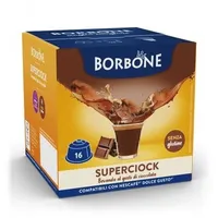 Caffè Borbone Superciok Verpackung 16 Kapseln Caffè Dolce Gusto