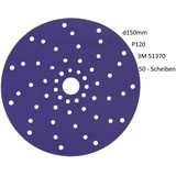 3M Cubitron II Hookit Kletthaftende Scheibe 950U, 150 mm, P120, Multihole 51370