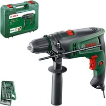 Bosch Schlagbohrmaschine UniversalImpact 730, 15-teiliges Zubehör-Set (X-Line)