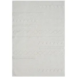 Myflair Teppich "Silly, LAGERRÄUMUNG", beige (cream), B:100cm H:8mm L:160cm, Polypropylen, MYFLAIR MÖBEL & ACCESSOIRES, Teppiche, Teppich, Uni Farben, Hoch-Tief Effekt, Outdoor geeignet, Balkon, Terrasse