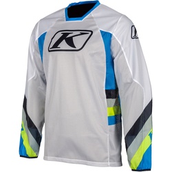 Klim Mojave, Trikot - Hell gRey/Neon-Blau/Neon-Gelb - XXL