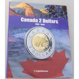 Leuchtturm Münzalbum Vista für 2 Dollars Kanada 1996-2015 354566