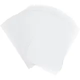 Redamancy Weiß Transparentpapier, 50 Blatt Transparentpapier Weiß, A4 Seidenpapier Tracing Paper, Durchsichtige Papier, Pauspapier für Skizzieren, Verpacken, Zeichnen