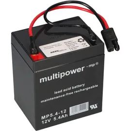 Multipower Blei Akku Gel AGM 12V 5400 mAh 1 St.