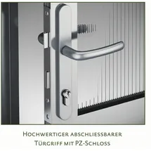 KGT Rose II Alu anthrazit HKP 10 mm 5 m2