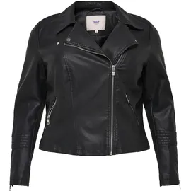 ONLY CARMAKOMA Caremmy FAUX LEATHER Biker Noos Jacke, schwarz, 54,