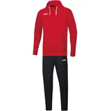 Jako Base Jogginganzug mit Hoodie rot 140