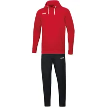 Jako Base Jogginganzug mit Hoodie rot 140