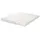 letti moderni Topper Natura Latex 180 x 200 cm Weiß