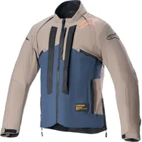 Alpinestars Techdura Jacke - Braun/Blau / XXL