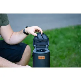 C-Rope Premium Objektivtasche mit Fleece-Fütterung M
