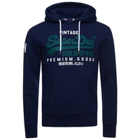 Superdry Herren Sweatshirt - Blau,Weiß,Dunkelblau - M