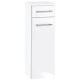 WELLTIME Unterschrank »Venedig« Badmöbel in Breite 25 cm weiß