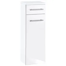 WELLTIME Unterschrank »Venedig« Badmöbel in Breite 25 cm weiß