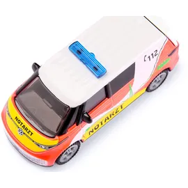 Siku 1113 - VW ID. Buzz Ambulance, Notarzt, 86x36x34mm