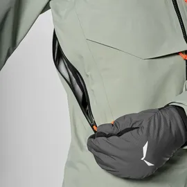 Salewa Damen Sella Free 3L PTX Jacke (Größe M, grau)