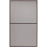 hecht International Insektenschutz-Fensterrahmen »MASTER SLIM XL braun