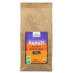 Herbaria Kaffee BAHATI ganze Bohne bio - Naturland Fair