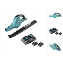 Makita DUB 361 PT inkl. 2 x 5,0 Ah + Ladegerät