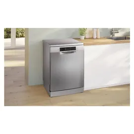 Bosch Serie 2 SMS25GI09F Geschirrspüler (freistehend, 600 mm breit, Edelstahl)