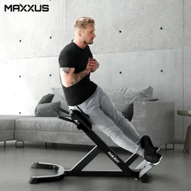 Maxxus Hyperextension Rückentrainer Schwarz