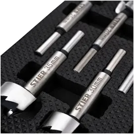 Stier Forstnerbohrer-Set, 5-teilig (15, 20, 25, 30, 35 mm)