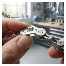 Connex Kettenschloss 12-fach Silber