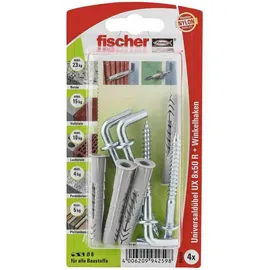 Fischer Universaldübel UX 8 x 50 mm 4 Stück