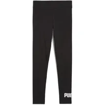 Puma Ess No1 Logo Leggings Black 11-12 Jahre