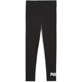 Puma Ess No1 Logo Leggings Black 11-12 Jahre