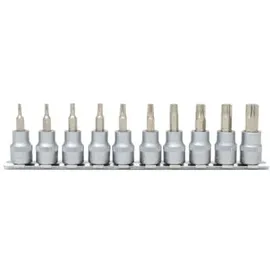 KS Tools 3/8" Bit-Stecknuss-Satz Torx 10-tlg. T10-T55