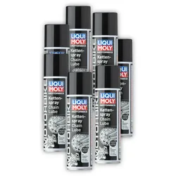 7x 250ml LIQUI MOLY 1508 Kettenspray Motorbike Scooter ROller Dose