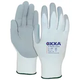 Majestic OXXA Handschuh X-Nitrile-Foam, Gr. 9, weiß/grau