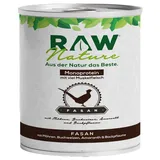RAW Nature Nassfutter Fasan Pur mit Möhren, - Amaranth, getreidefrei 1x800 g Futter