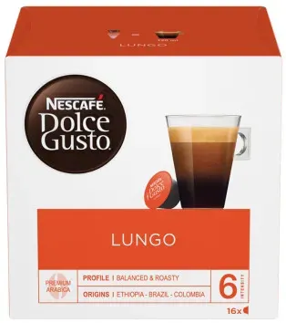 Kaffeekapseln NESCAFÉ® Dolce Gusto® Lungo, 16 Stk.