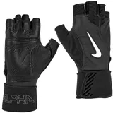 Nike Alpha Elite TG Trainingshandschuhe 091 black/black/white L