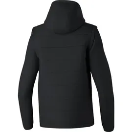 Erima Team Trainingsjacke mit abnehmbaren Ärmeln schwarz L