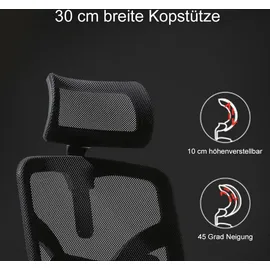 SIHOO Bürostuhl Grau