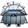 EXIT TOYS Stone Pool 540 x 250 x 122 cm inkl. Sandfilter und Abdeckung