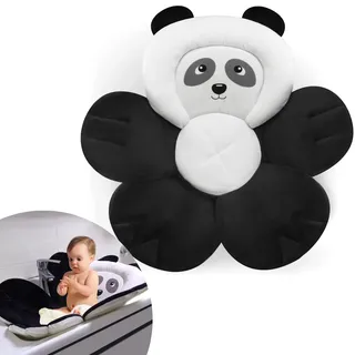 PandaEar Baby Badematte für Waschbecken| Baby Badewannenkissen für Neugeborene| Sicherer, weicher Blühende Badewanne Badeunterlage für Waschbecken| Unverzichtbares Duschgeschenk