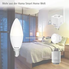 Hama WLAN-LED-Lampe, E14, 5,5W ohne Hub