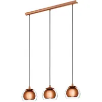 EGLO Rocamar 3-flg. kupfer