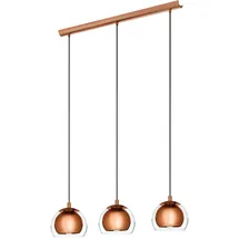 EGLO Rocamar 3-flg. kupfer