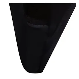 vidaXL Stretch-Stuhlhussen Schwarz 18 Stk.