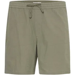 Shorts SOLID "Shorts SDFrevne", Herren, Gr. L, N-Gr, grün (vetiver), Obermaterial: 100% Baumwolle CO., Hosen Shorts