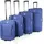 SIGN Koffer-Set 4-tlg. blau