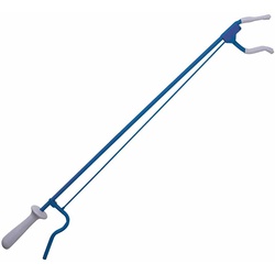 Greifhilfe aus Metall - 80cm - blau